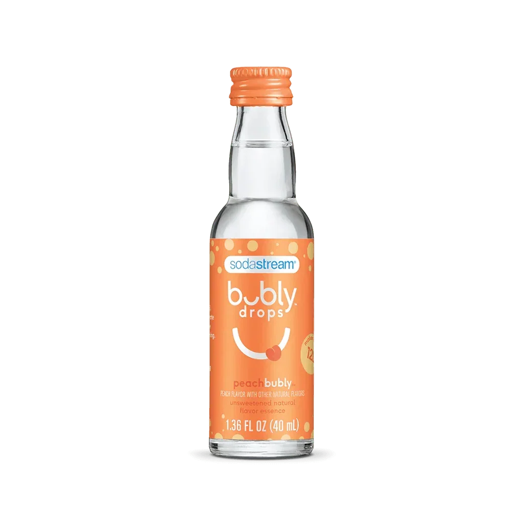 Sodastream bubly drops® Peach Natural Flavor Essence 40ml