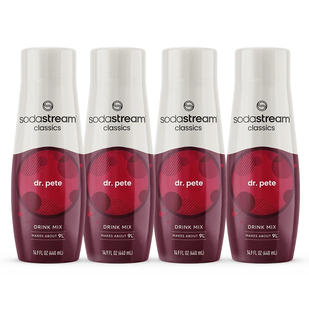 Sodastream Classics® Dr. Pete Drink Mix 4 Pack 440ml