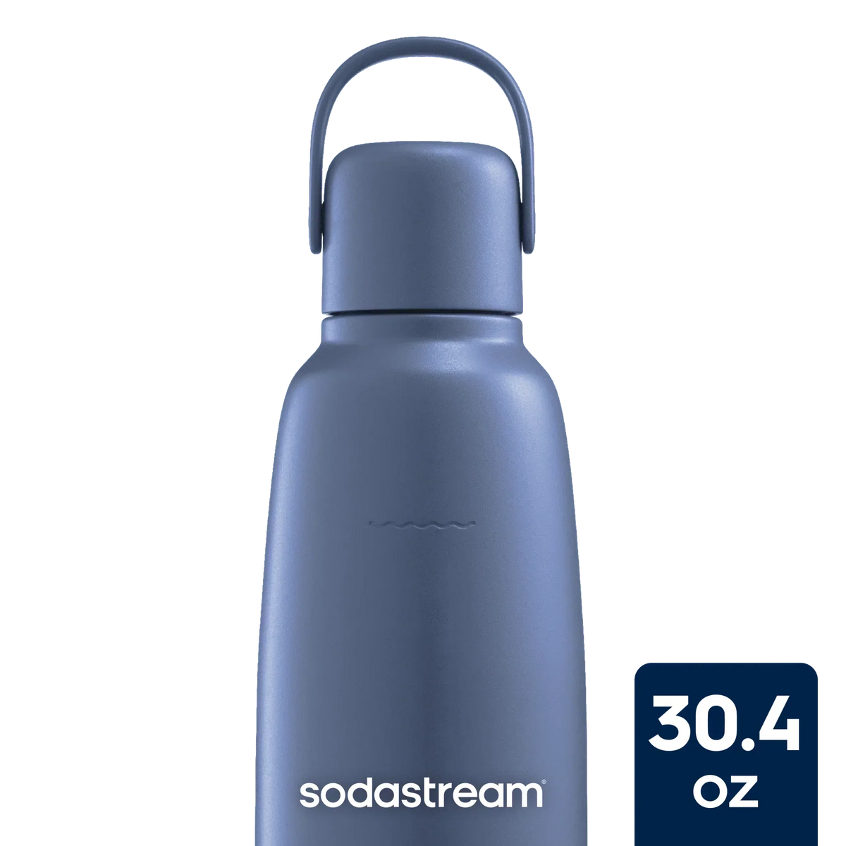 Sodastream Fizz & Go™ Insulated Stainless Steel Bottle Storm Blue 30.4 oz